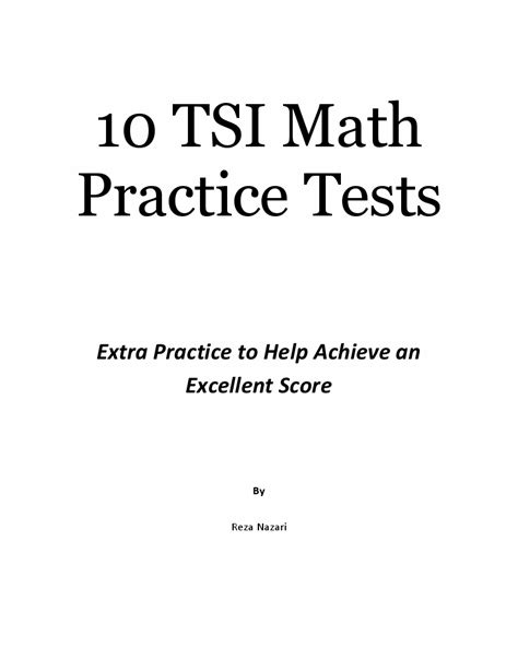 is the tsi math test hard|tsi math practice test printable.